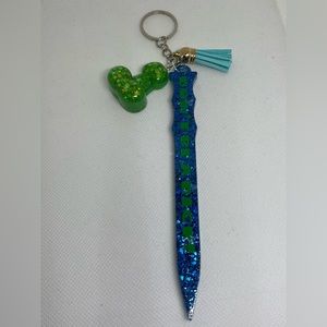 Epoxy Resin “Willy” Self Defense Keychain